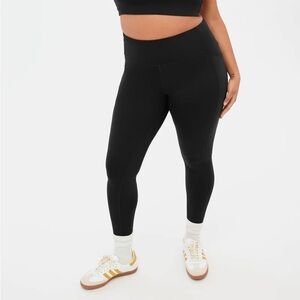 Girlfriend Collective Black Compressive Pocket Legging Black